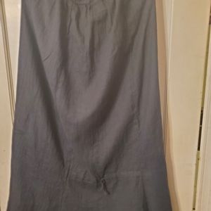 Flax Engelhart black tied and true skirt